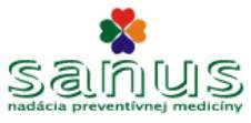 Sanus - Nadácia preventívnej medicíny Logo